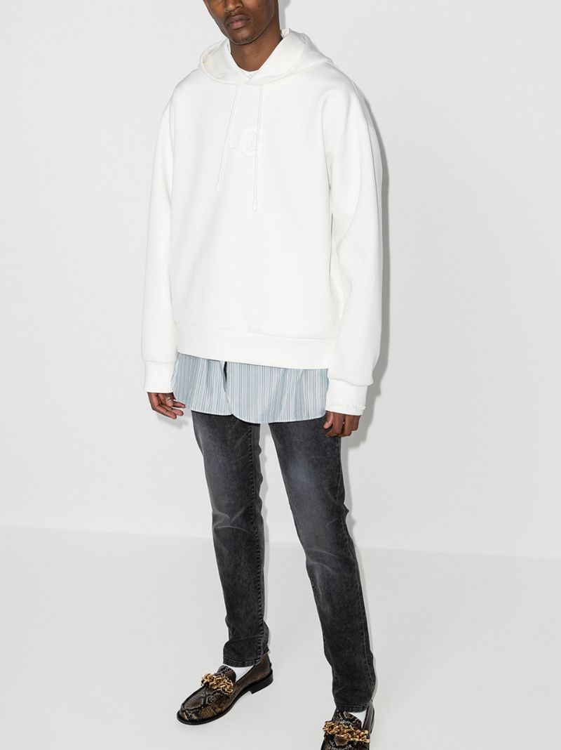 Logo Cotton Hoodie