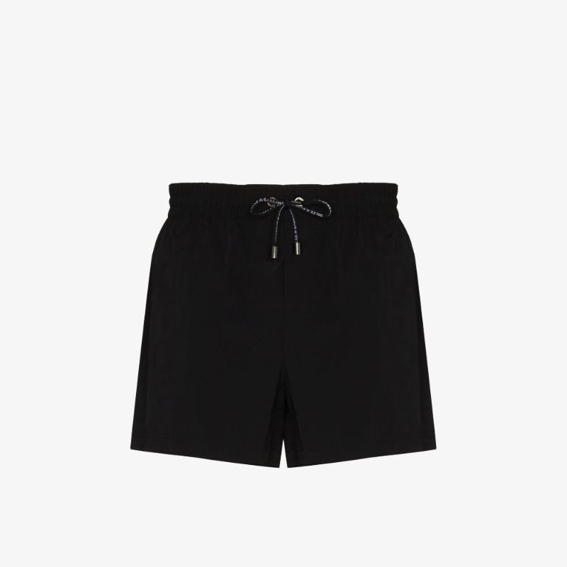 Drawstring Waist Swim Shorts