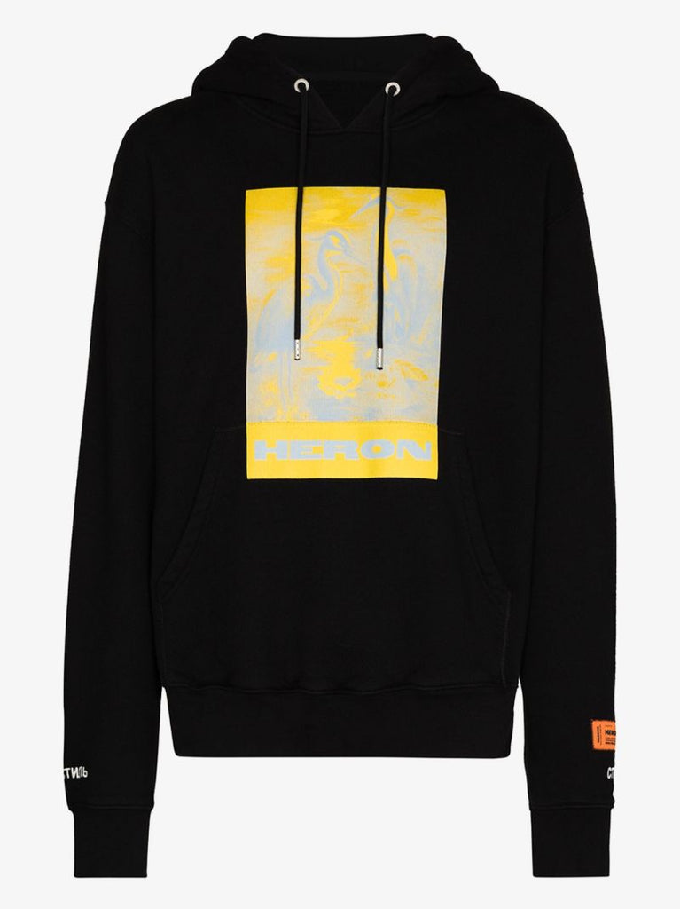 Litho Logo Print Hoodie