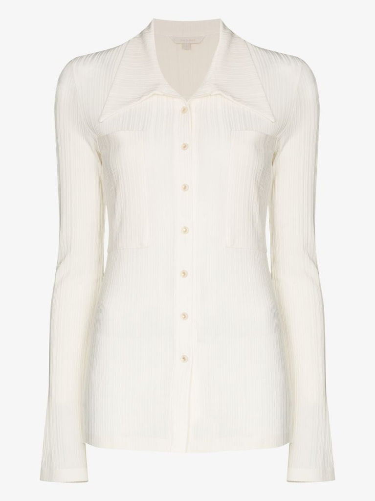 Ribbed Knit Shirt
