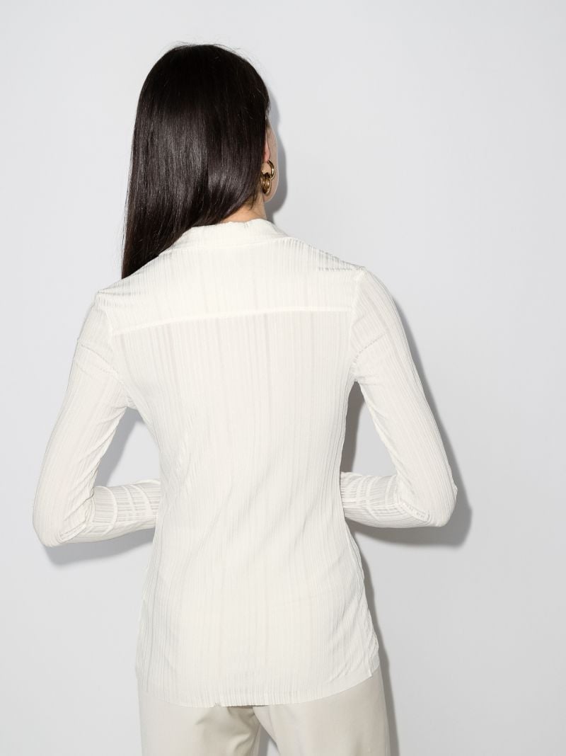 Ribbed Knit Shirt
