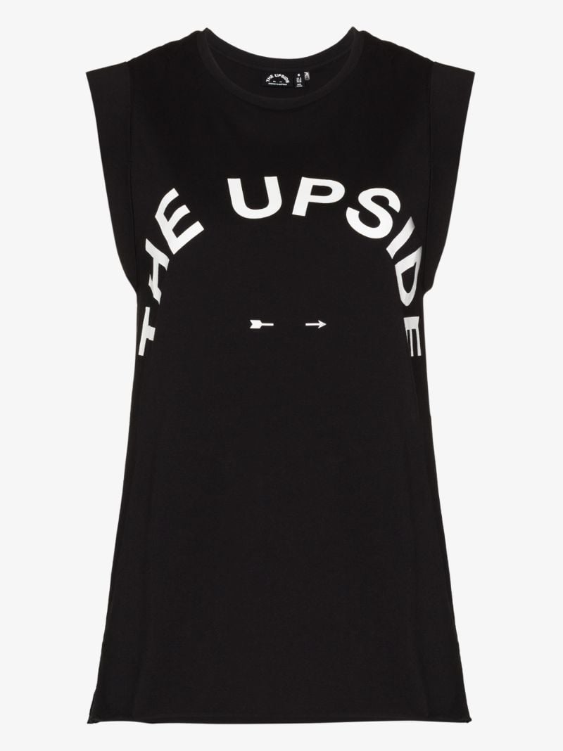 Muscle Logo Cotton Tank Top