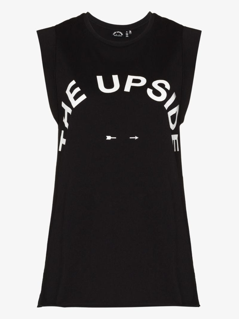 Muscle Logo Cotton Tank Top