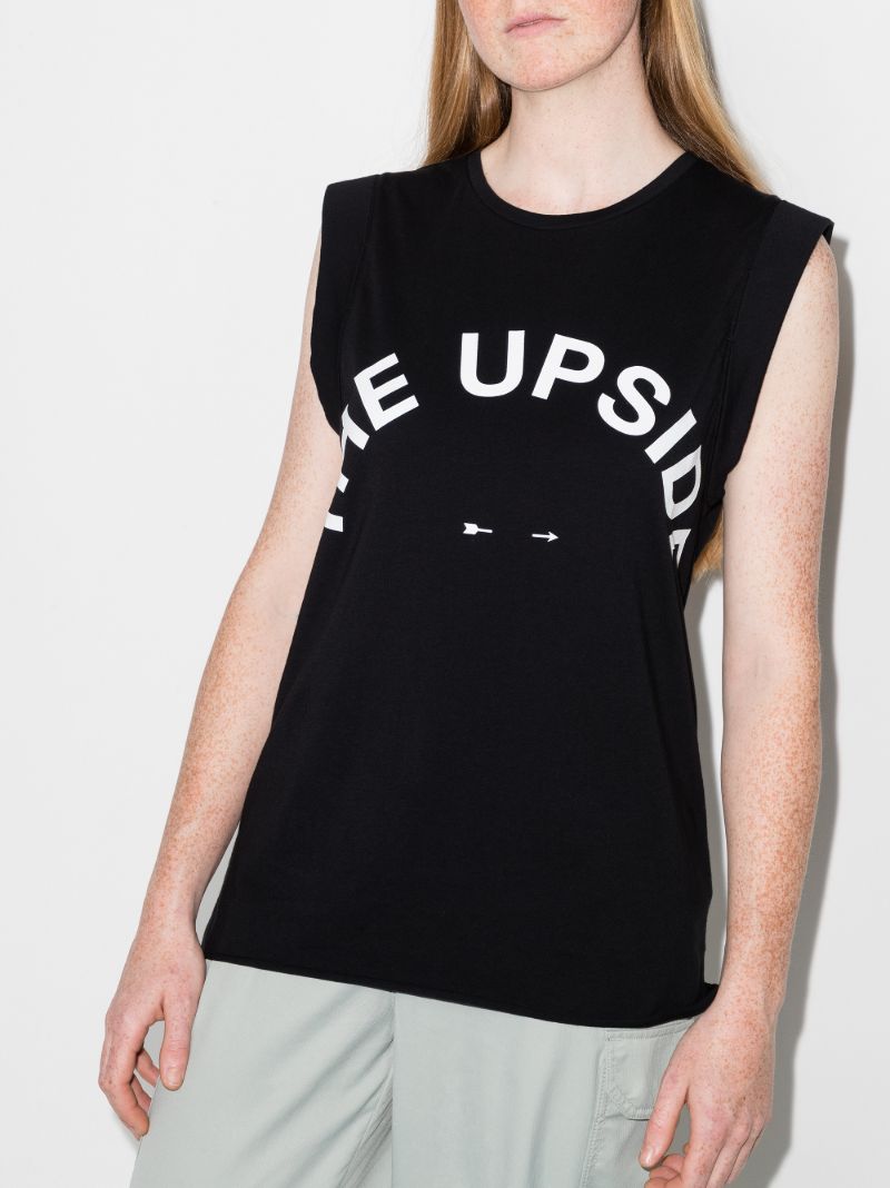 Muscle Logo Cotton Tank Top