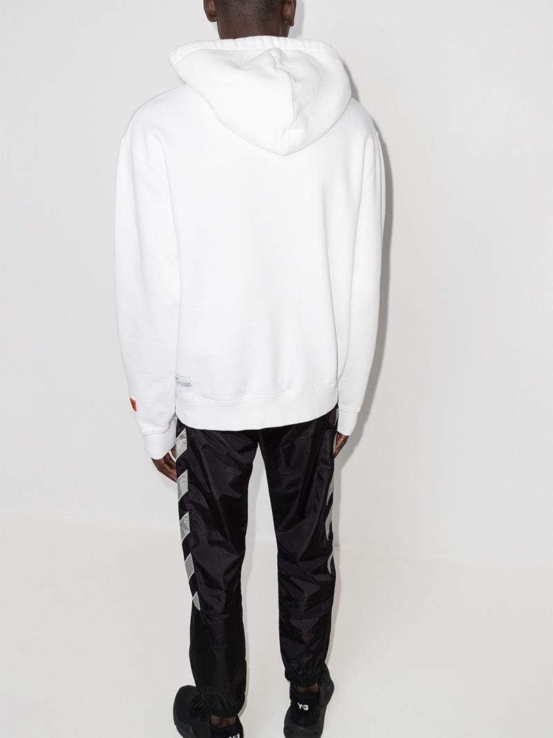Logo Print Cotton Hoodie