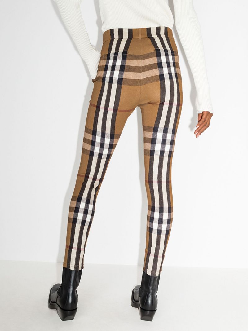 Vintage Check Jodhpur Trousers