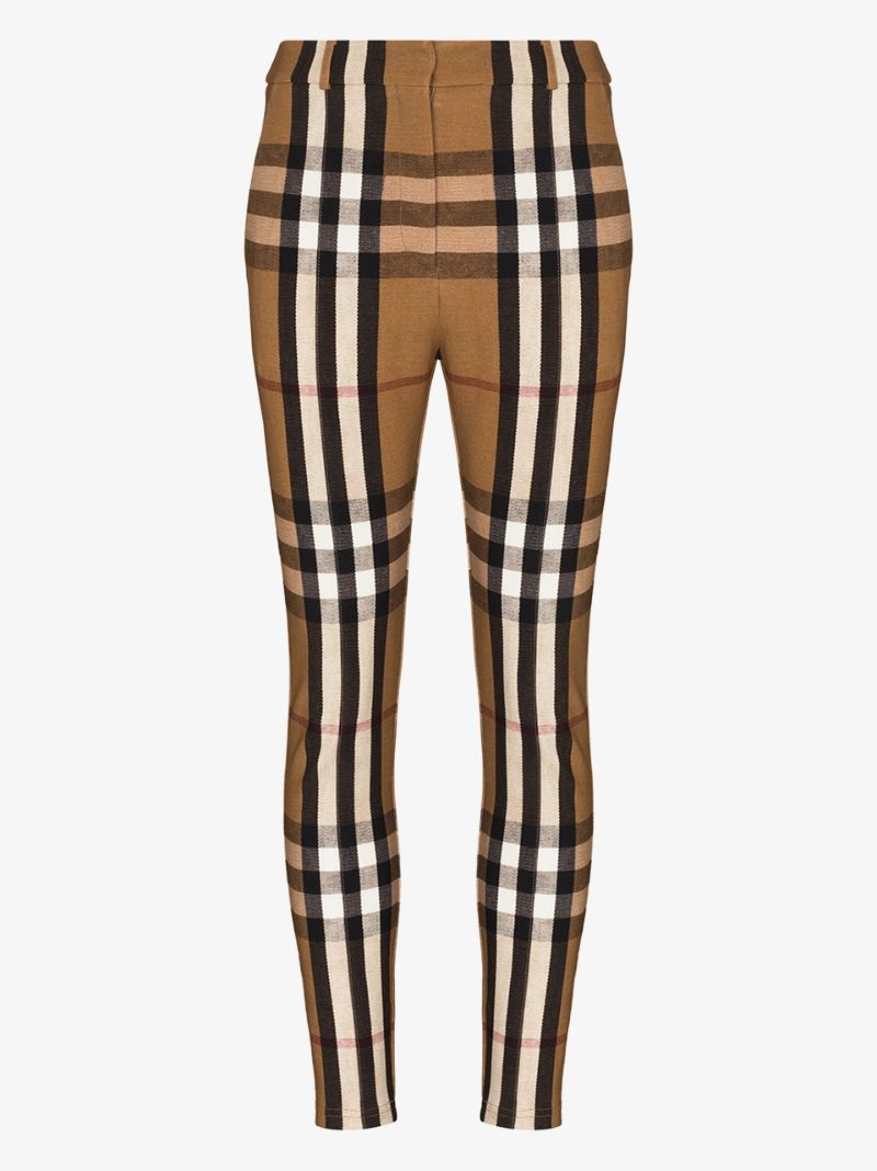 Vintage Check Jodhpur Trousers