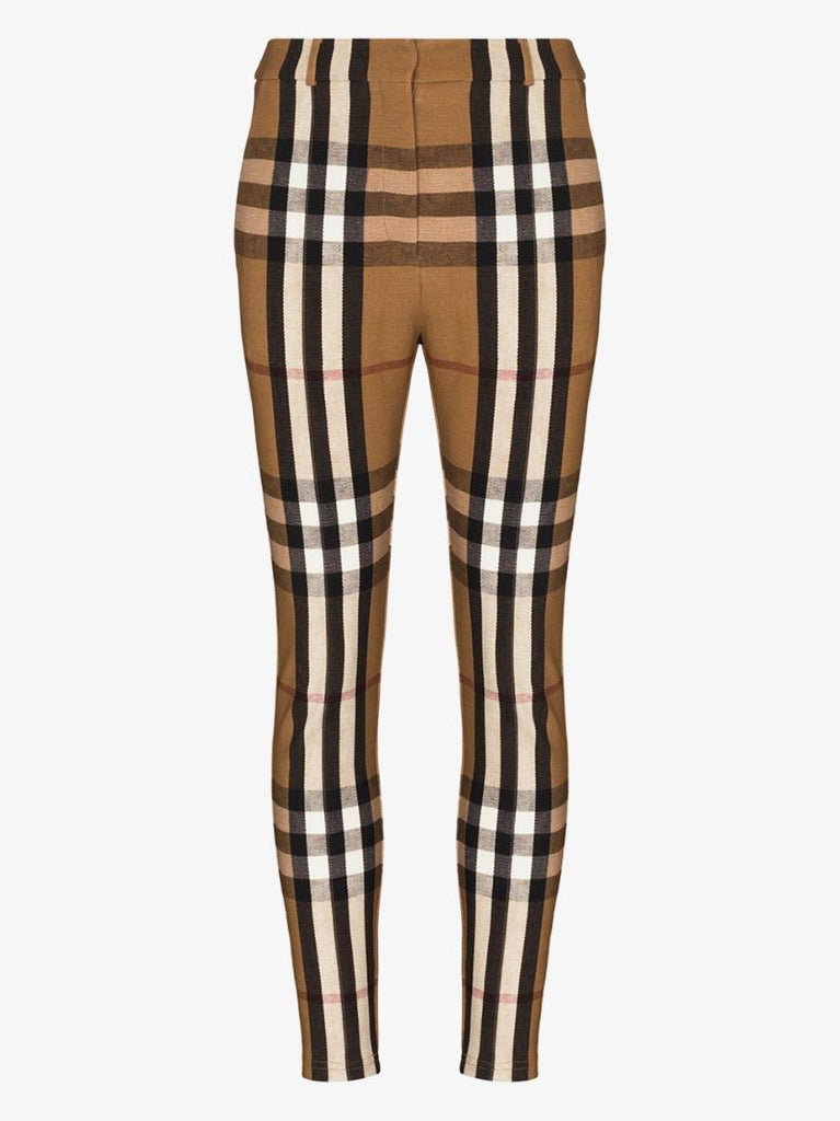 Vintage Check Jodhpur Trousers