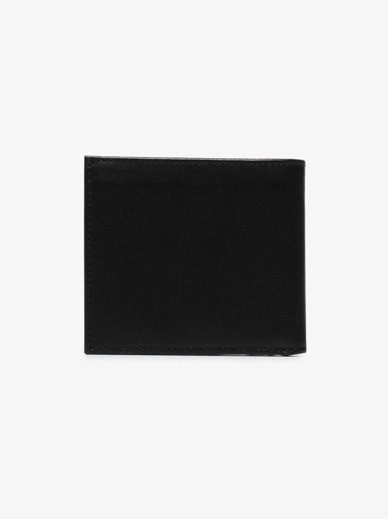 Black Leather Bifold Wallet