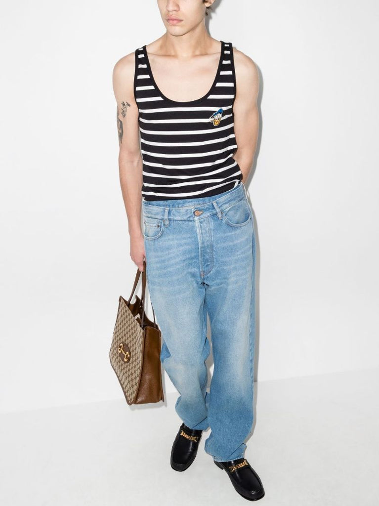 X Disney Donald Duck Striped Vest