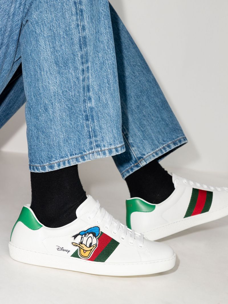X Disney White Ace Donald Duck Sneakers