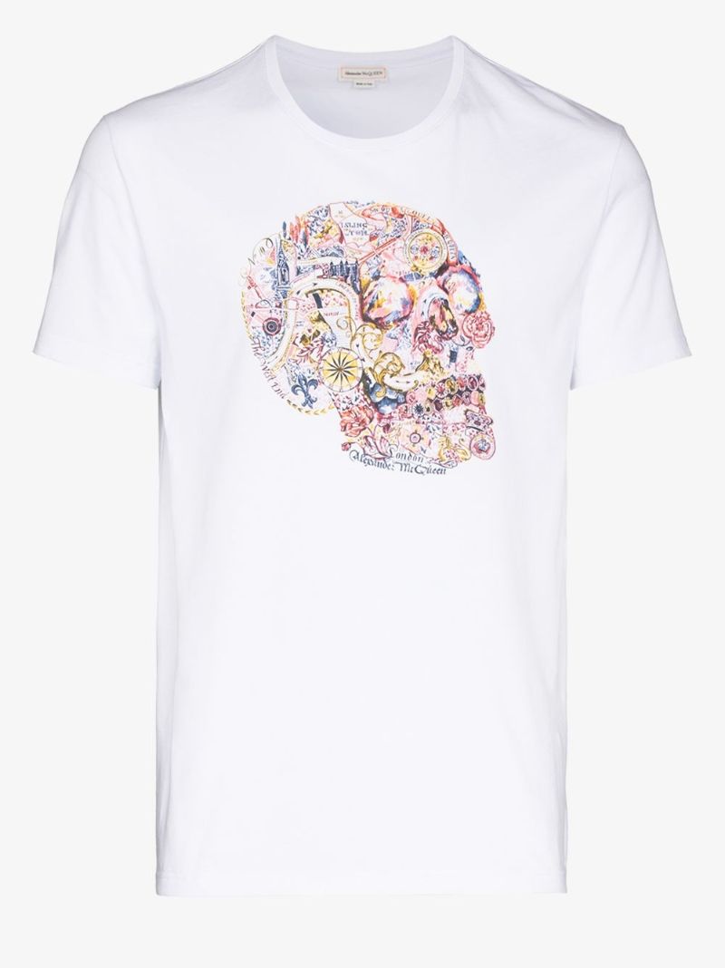 Skull Print T-shirt