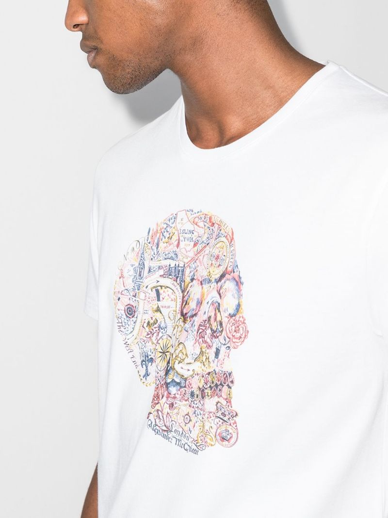 Skull Print T-shirt