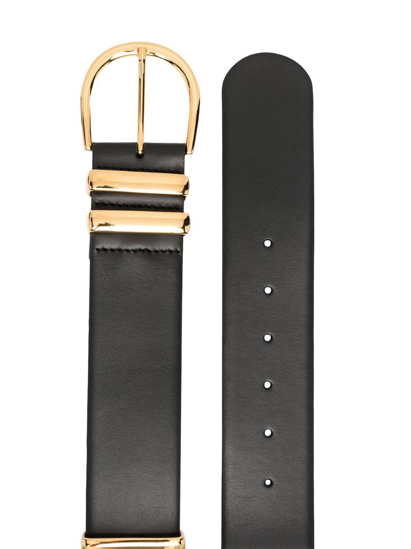Black the Bella Leather Belt