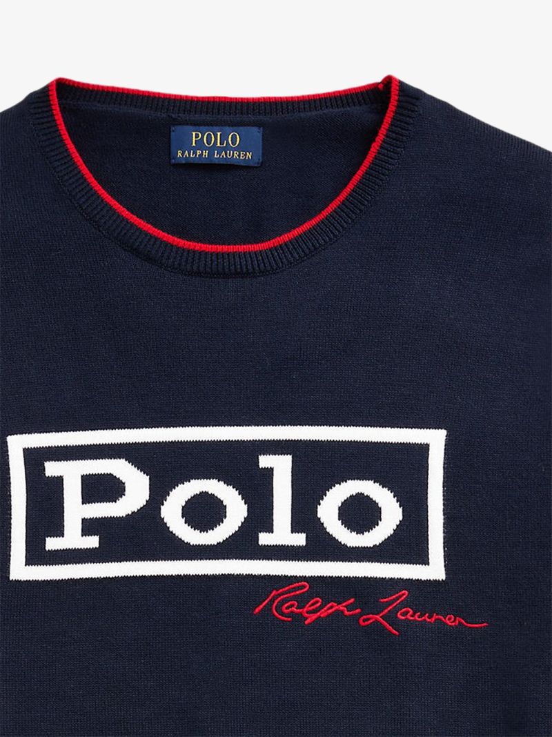 Polo Logo Knitted Sweater