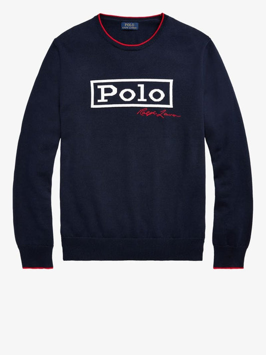 Polo Logo Knitted Sweater