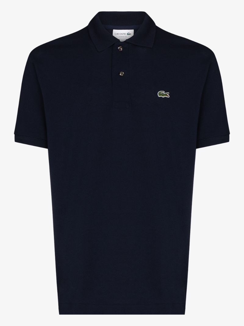 Logo Detail Cotton Polo Shirt