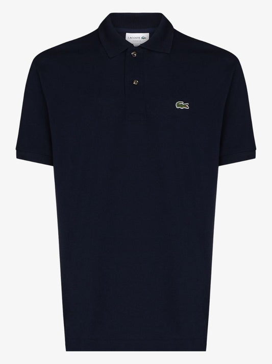 Logo Detail Cotton Polo Shirt