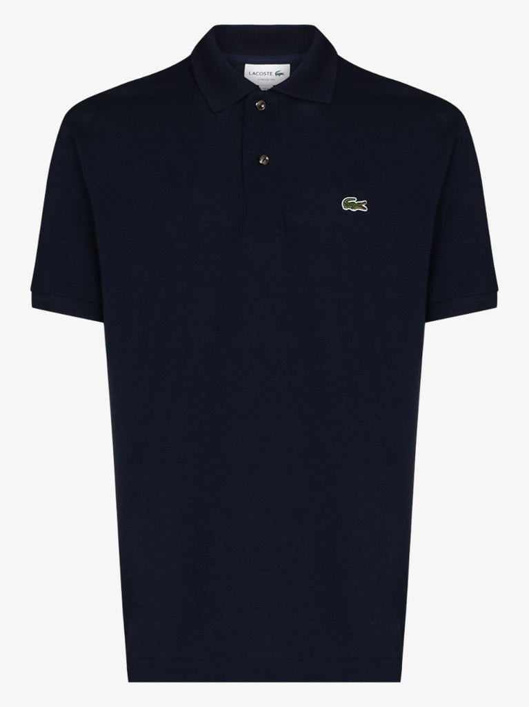 Logo Detail Cotton Polo Shirt