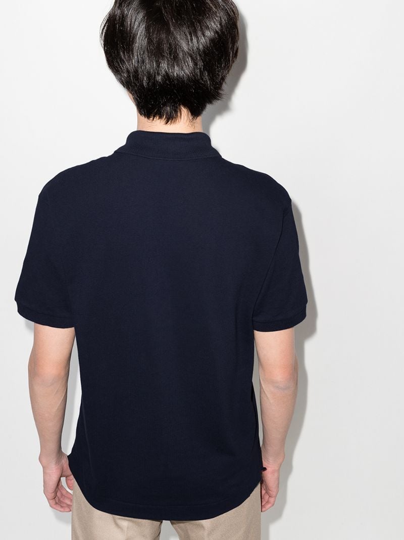 Logo Detail Cotton Polo Shirt
