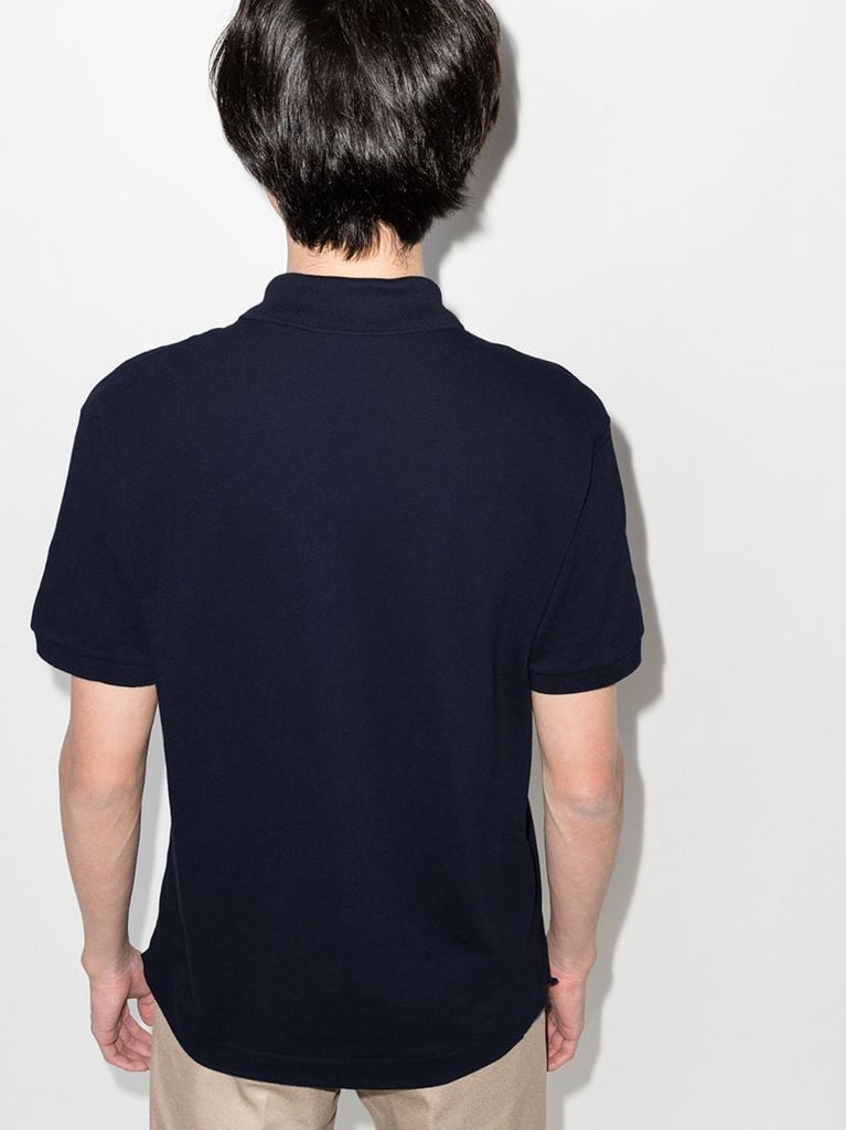 Logo Detail Cotton Polo Shirt