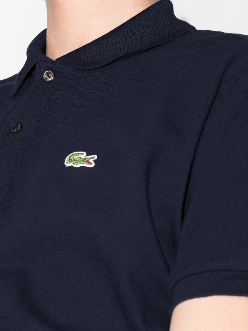 Logo Detail Cotton Polo Shirt