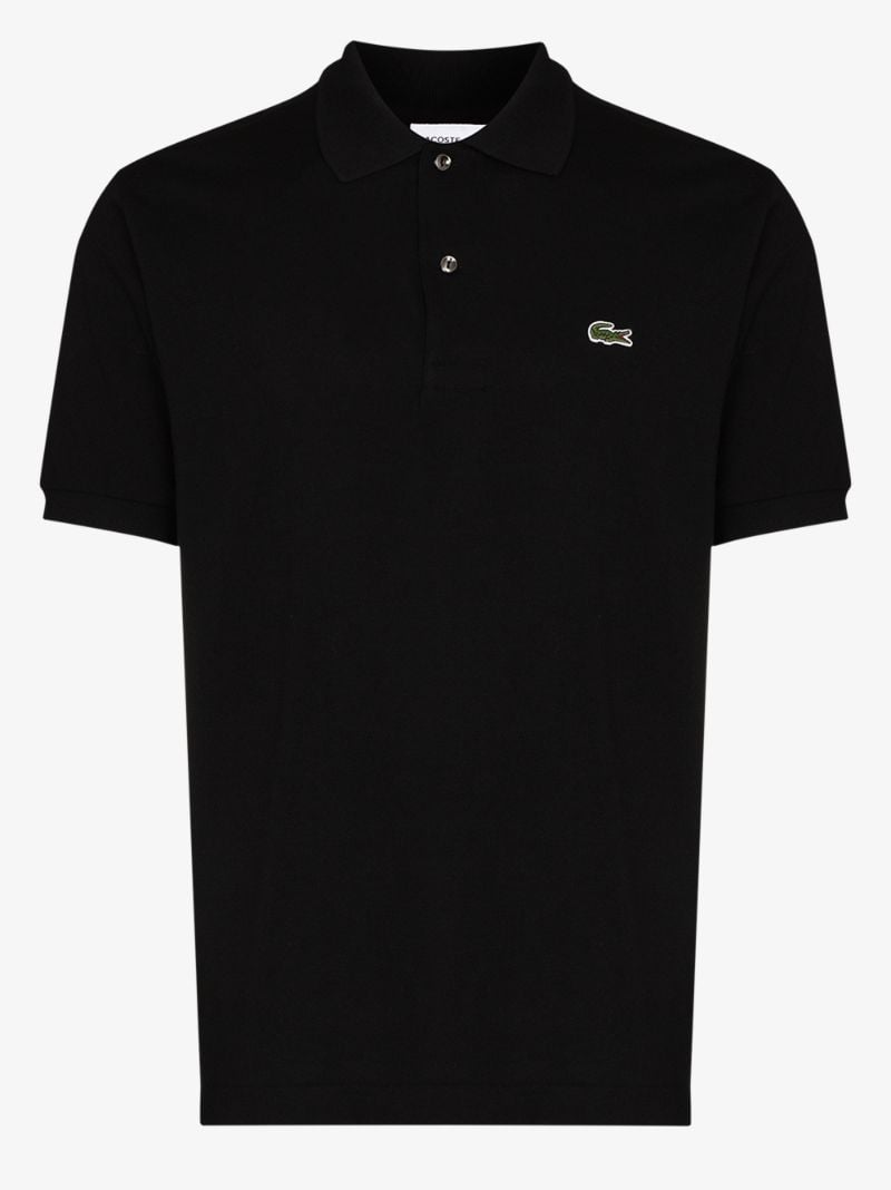 Logo Detail Cotton Polo Shirt