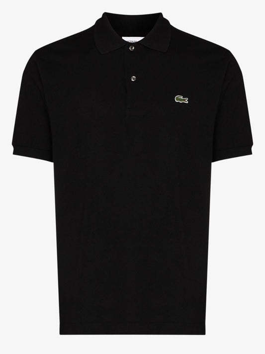 Logo Detail Cotton Polo Shirt