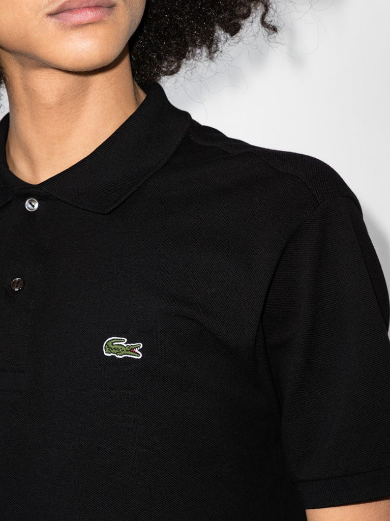 Logo Detail Cotton Polo Shirt