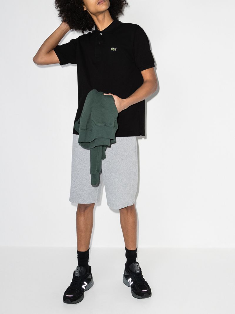 Logo Detail Cotton Polo Shirt