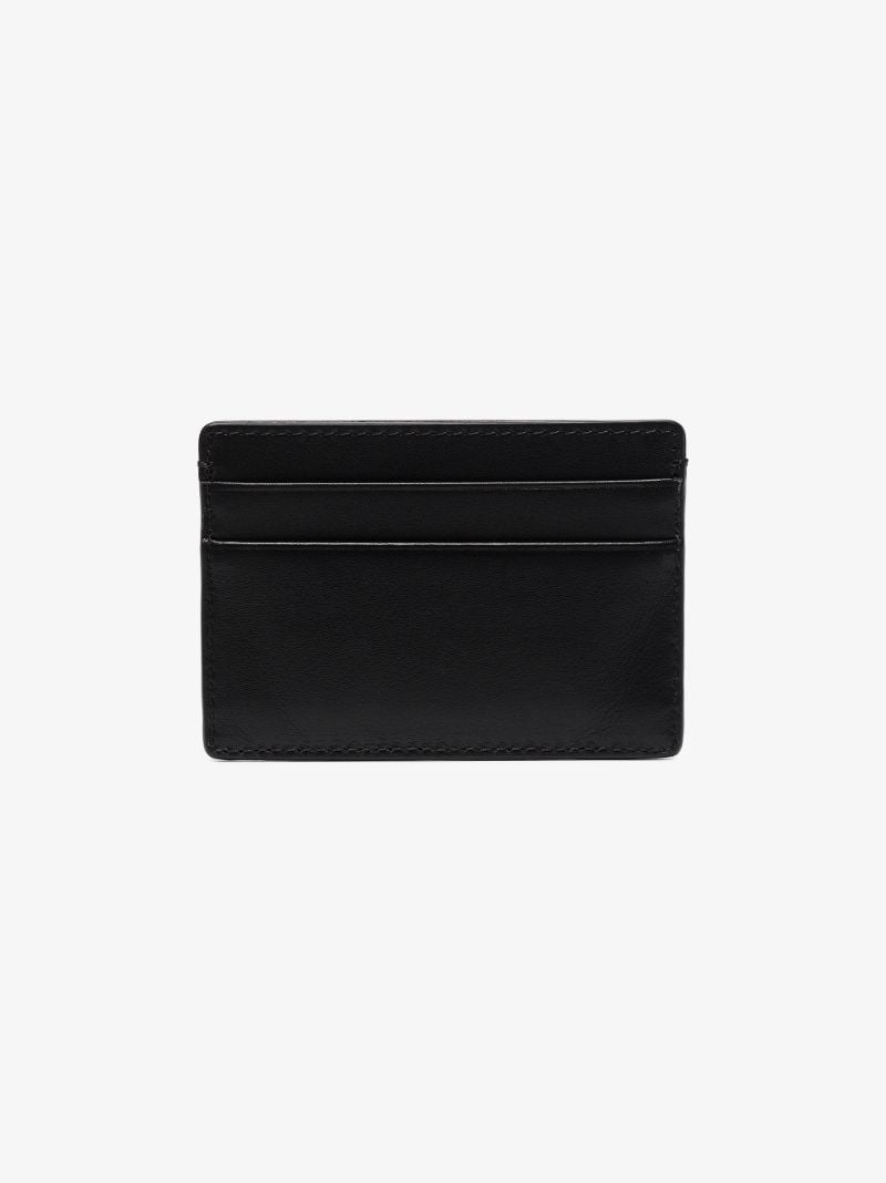 Black Medusa Leather Card Holder