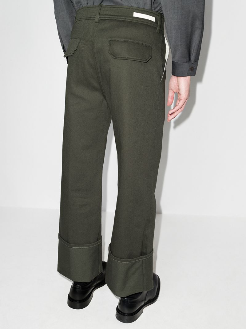 Turn-up Hem Trousers