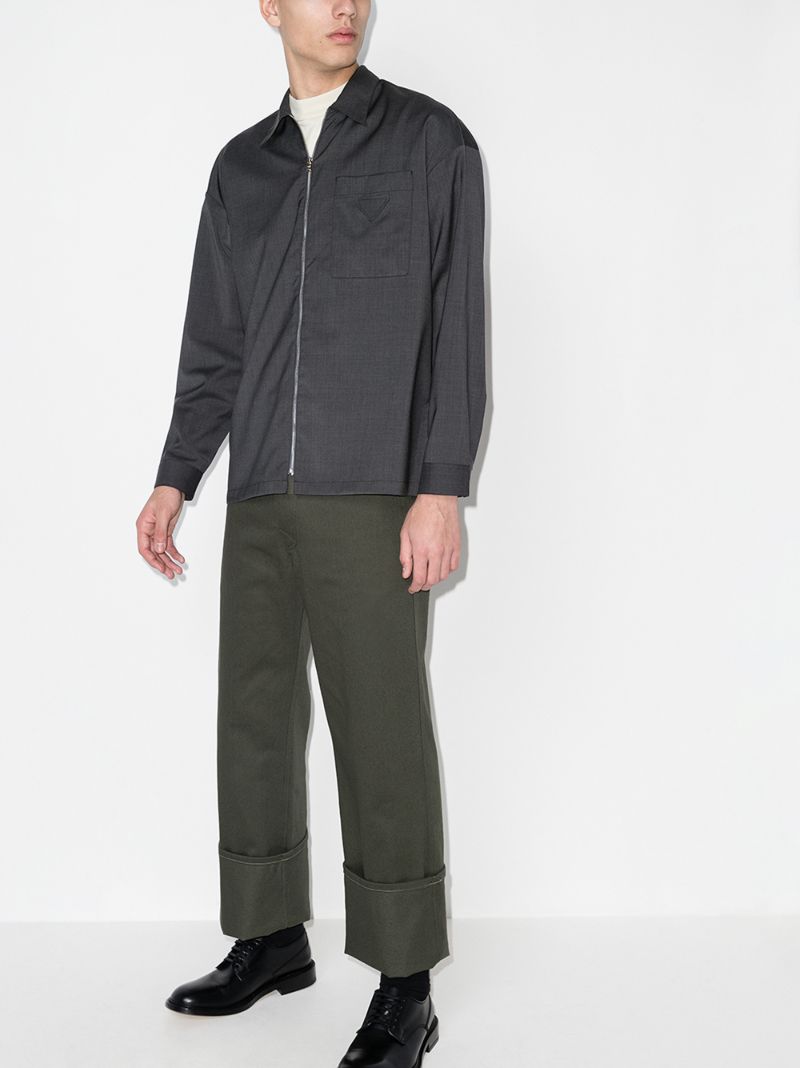 Turn-up Hem Trousers