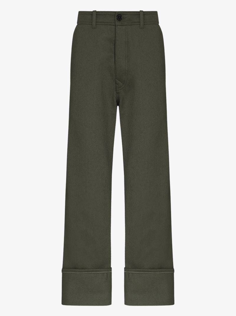 Turn-up Hem Trousers