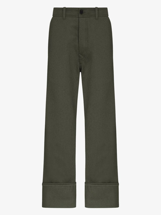 Turn-up Hem Trousers