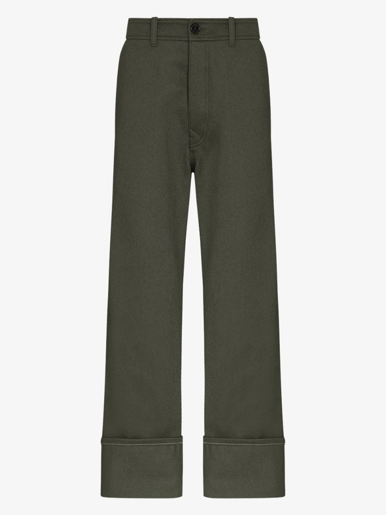 Turn-up Hem Trousers