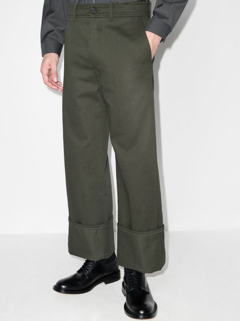 Turn-up Hem Trousers