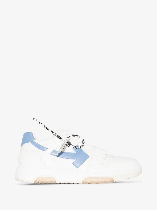 Blue and White Out of Office Sneakers