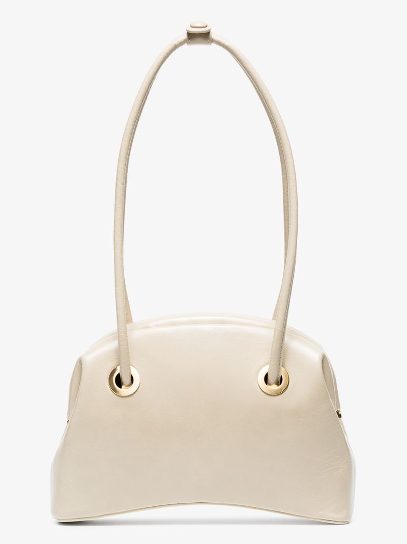 Neutral Brot Circle Leather Shoulder Bag