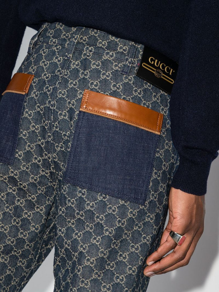 Gg Supreme Straight Leg Jeans