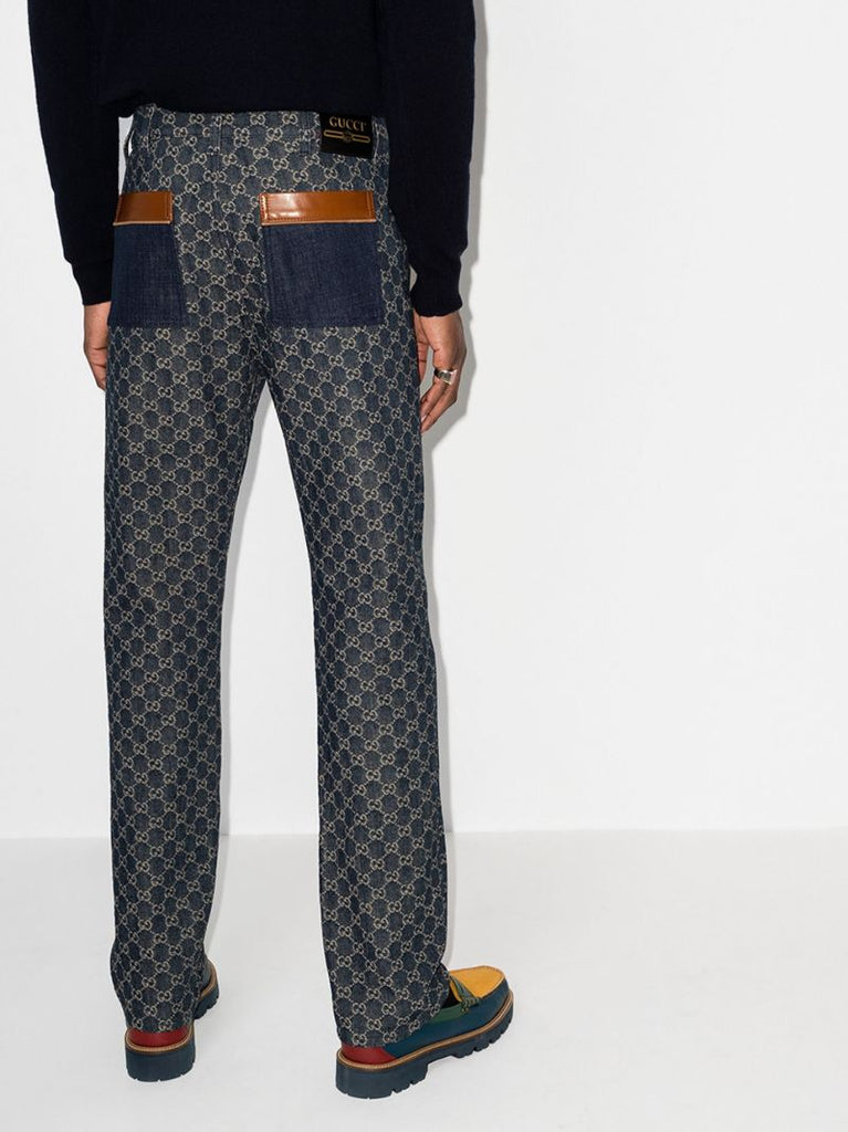 Gg Supreme Straight Leg Jeans