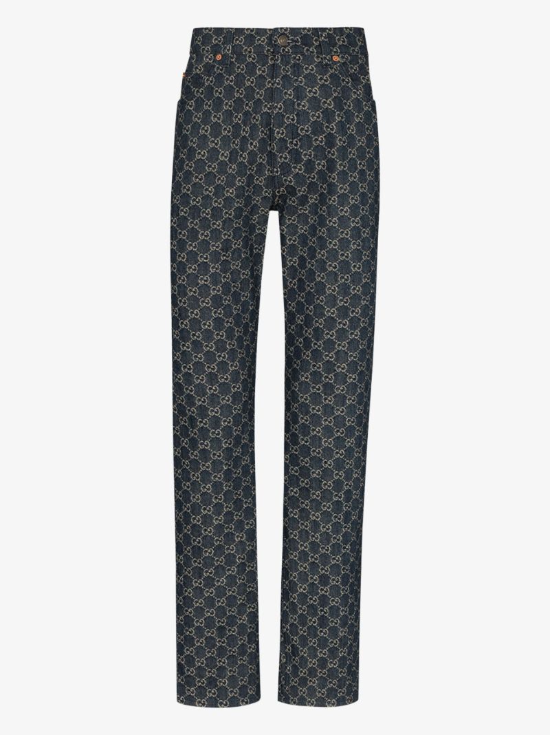 Gg Supreme Straight Leg Jeans