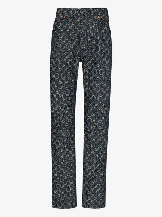 Gg Supreme Straight Leg Jeans