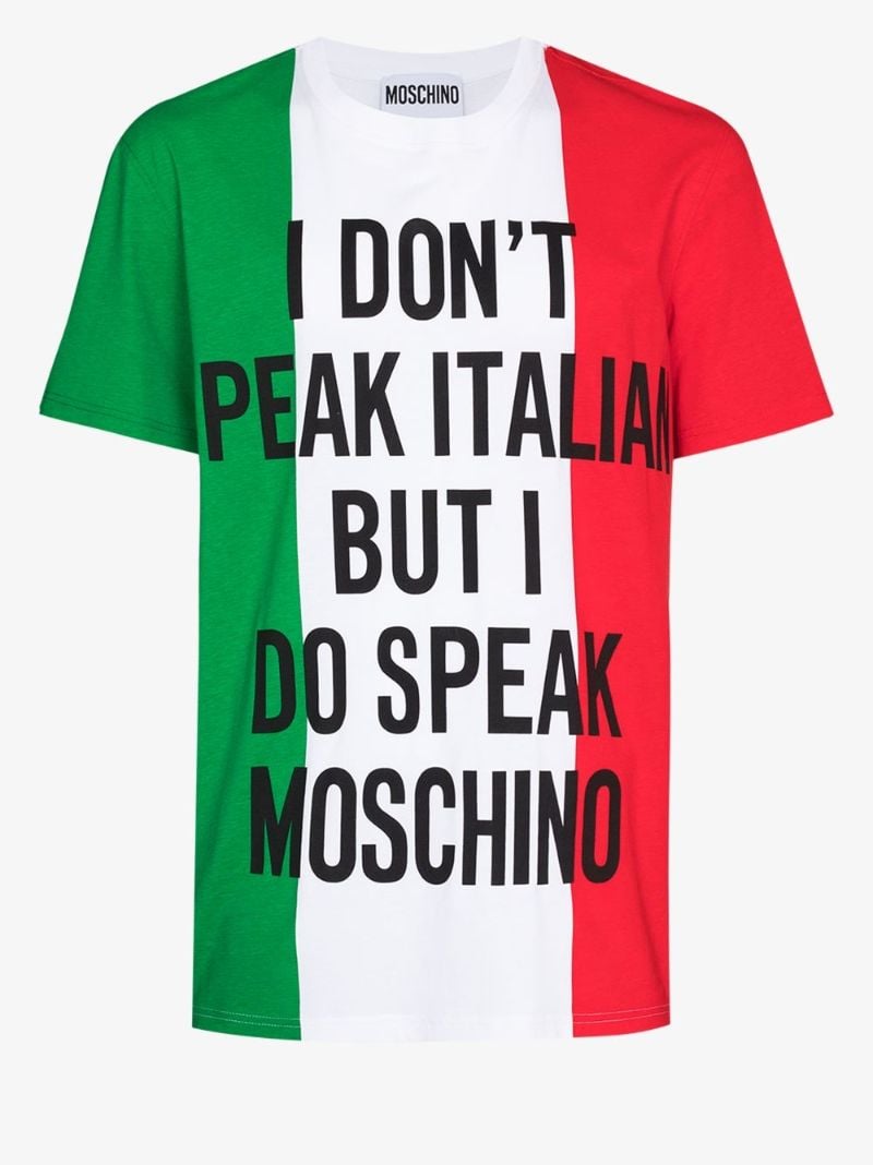 I DonÃ¢â_x0082_¬â_x0084_¢t Speak Italian T-shirt