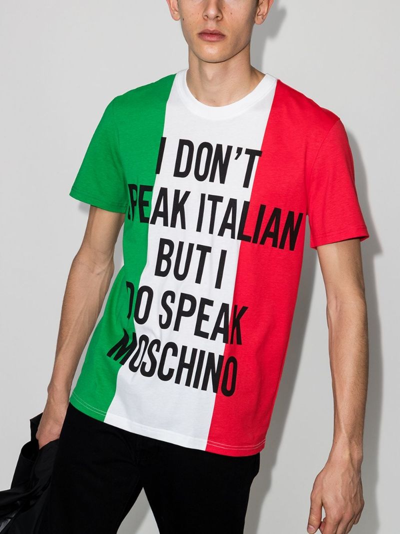 I DonÃ¢â_x0082_¬â_x0084_¢t Speak Italian T-shirt
