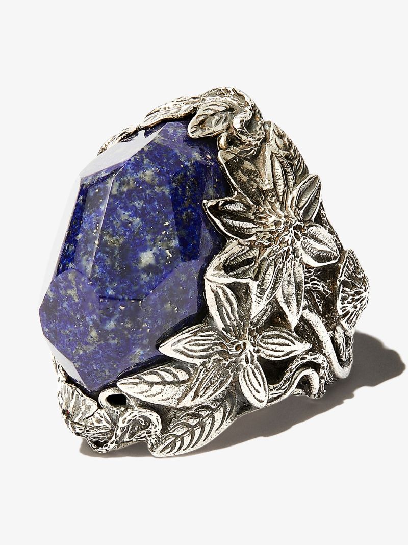 Sterling Silver Winter Lapis Lazuli Ring