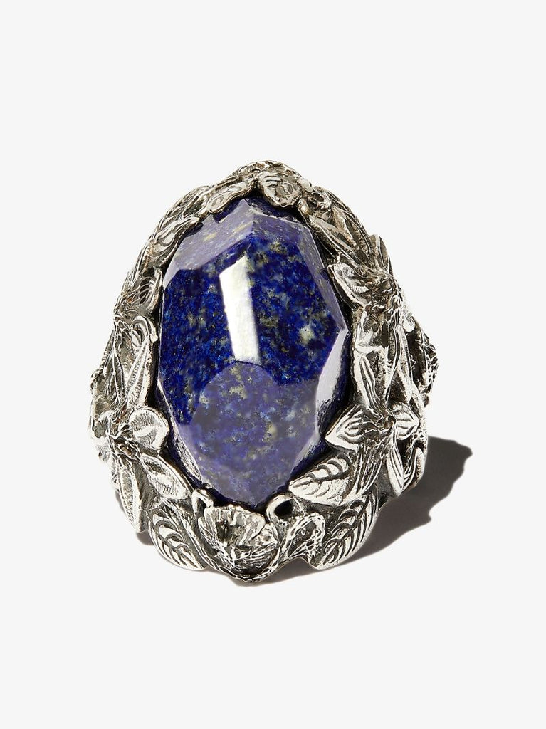 Sterling Silver Winter Lapis Lazuli Ring