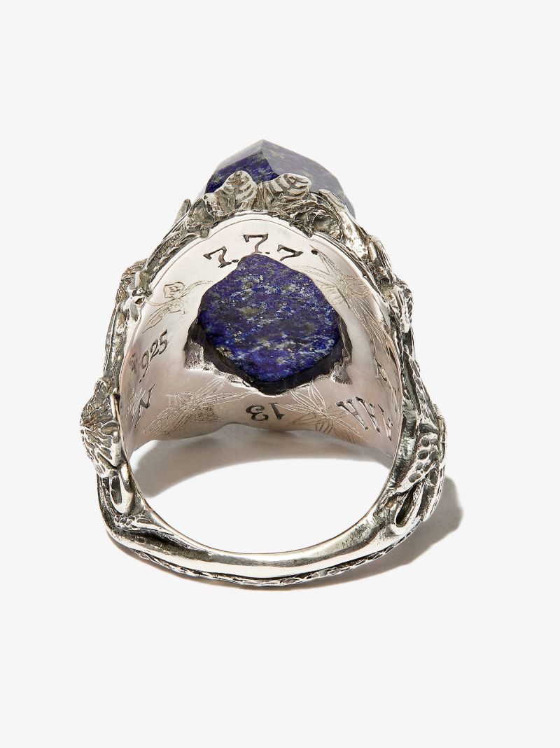 Sterling Silver Winter Lapis Lazuli Ring