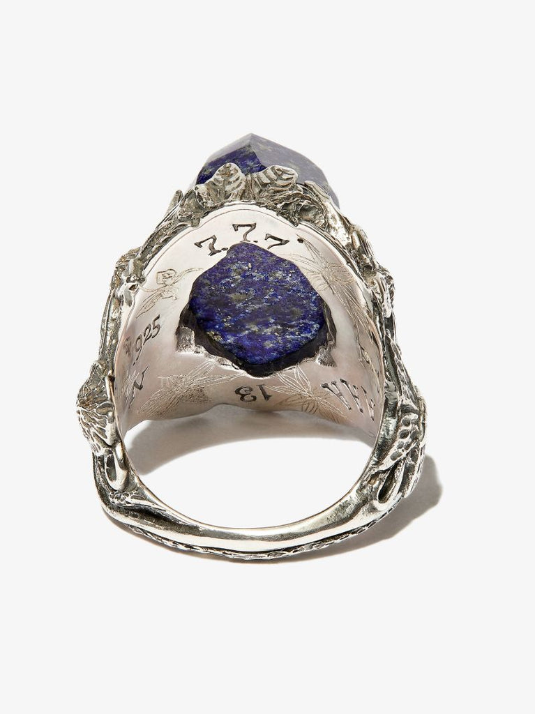 Sterling Silver Winter Lapis Lazuli Ring