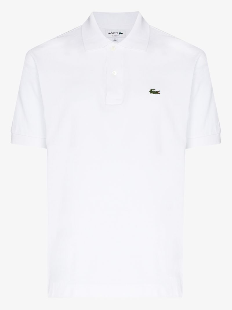 Logo Detail Cotton Polo Shirt